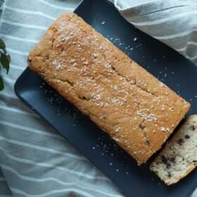 Plumcake cocco e gocce di cioccolato – vegan