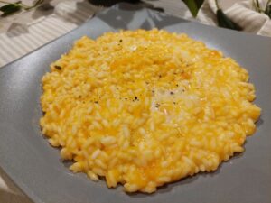 risotto zucca e taleggio