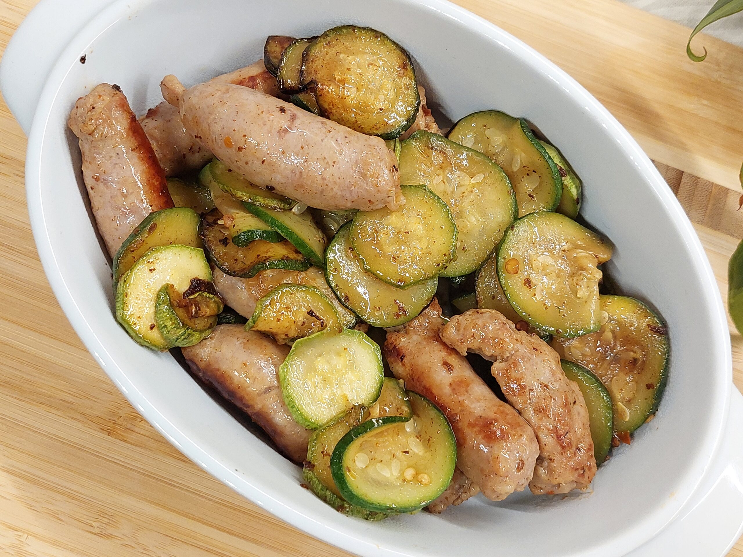 Salsiccia e zucchine