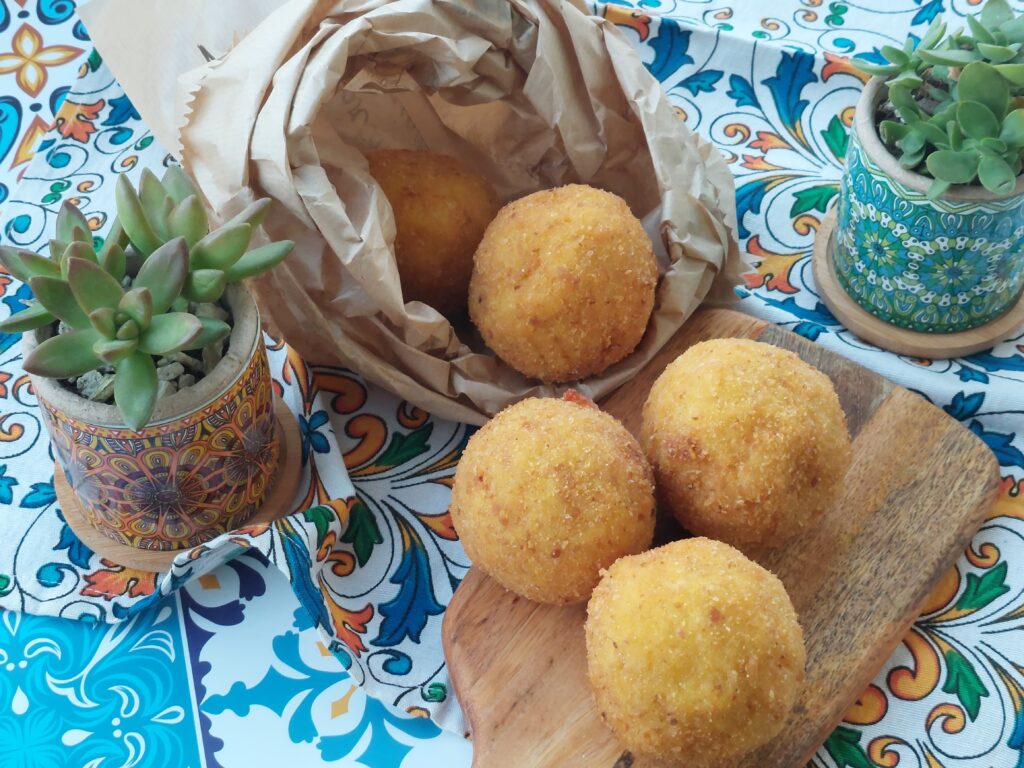 Arancine siciliane al ragù