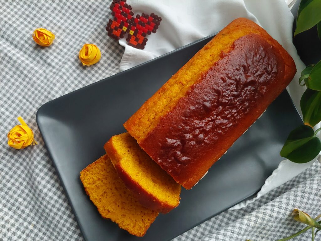 Plumcake soffice alla zucca – senza glutine