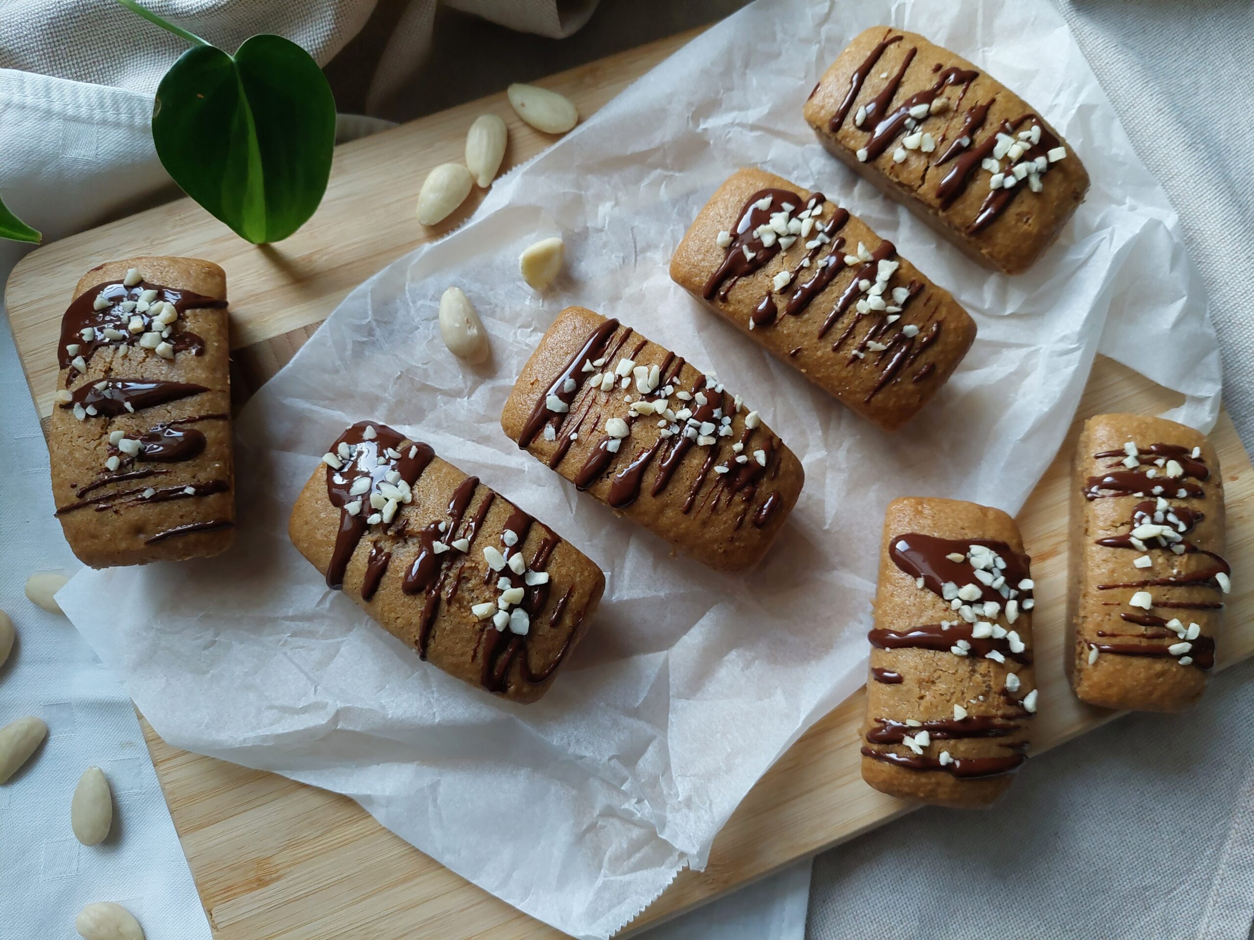 Plumcake caffè e mandorle vegan – Monoporzione