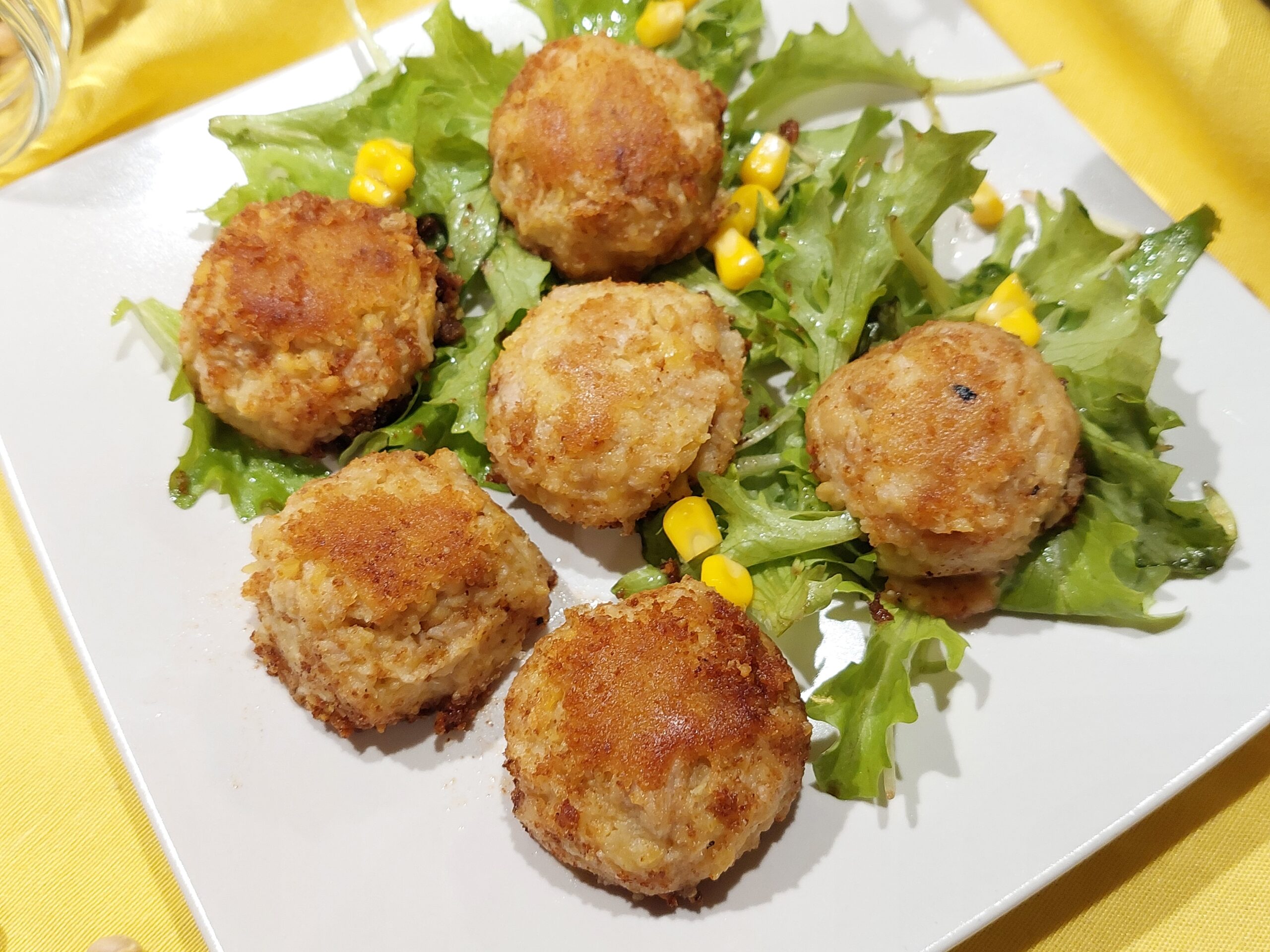 Polpette di ceci e tonno