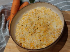 Risotto carote e taleggio