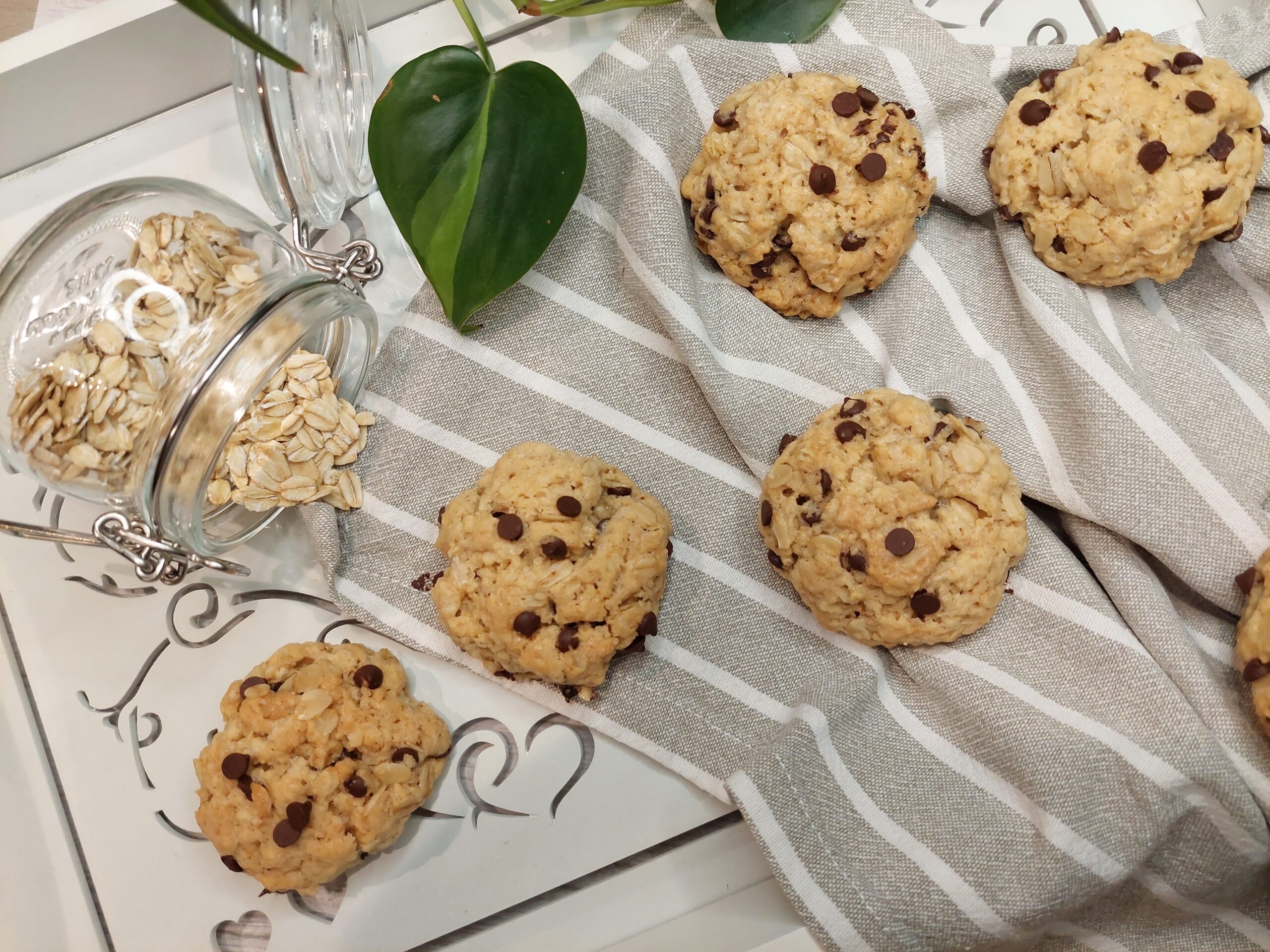 Biscotti avena e gocce di cioccolato – vegani