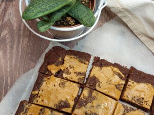 Brownies al cioccolato e burro di arachidi