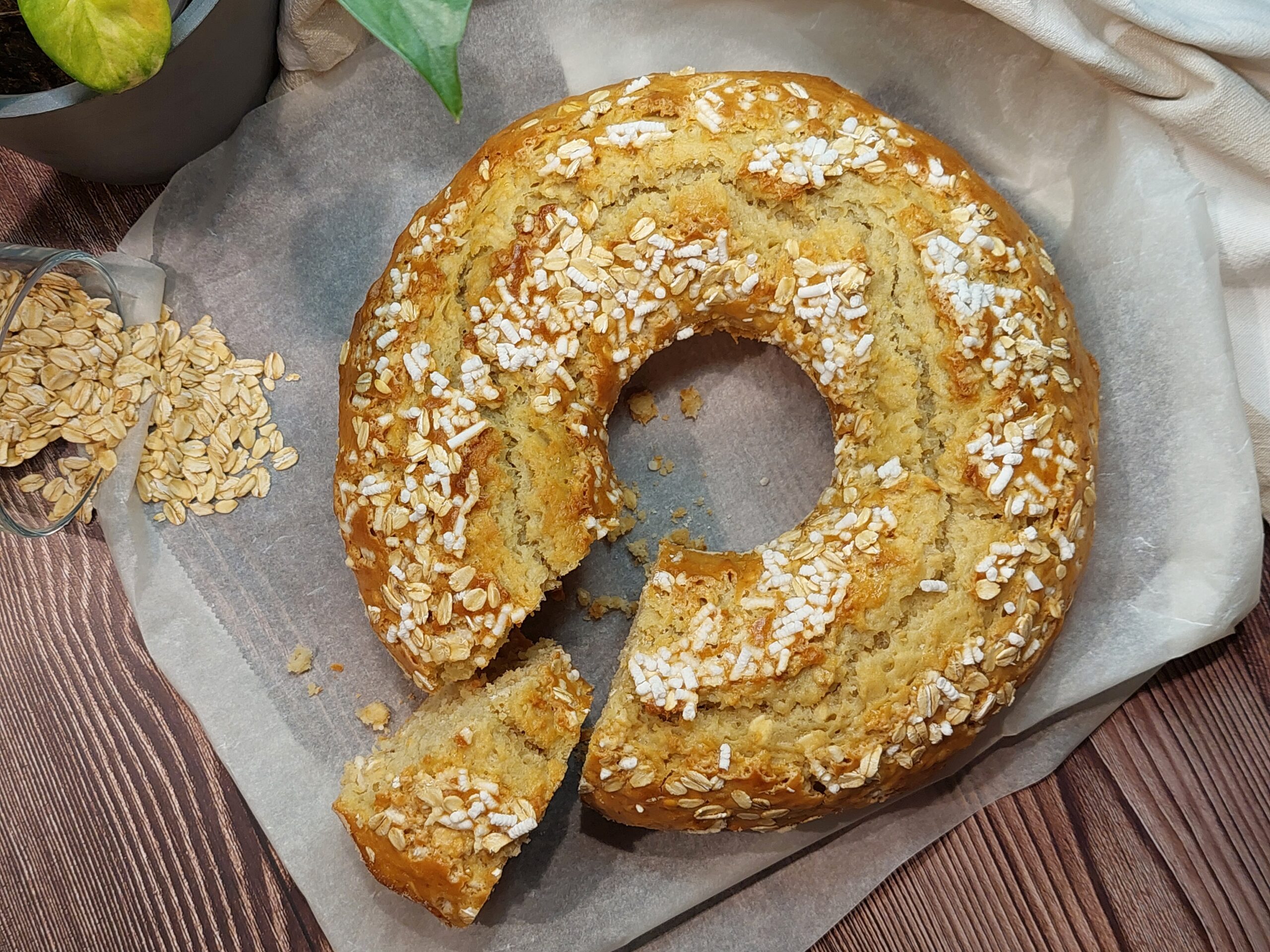 Ciambella avena e yogurt