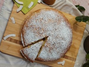 Torta kiwi e cocco