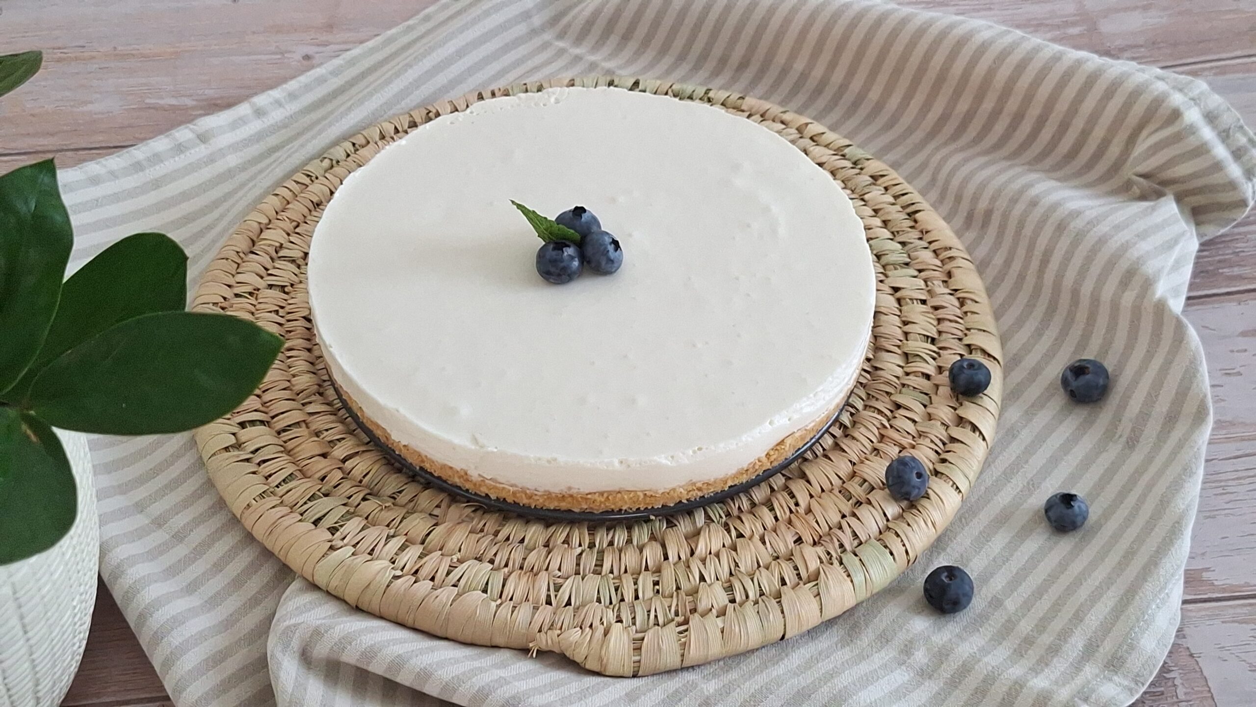 Torta fredda allo yogurt