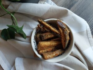 Bastoncini di melanzane