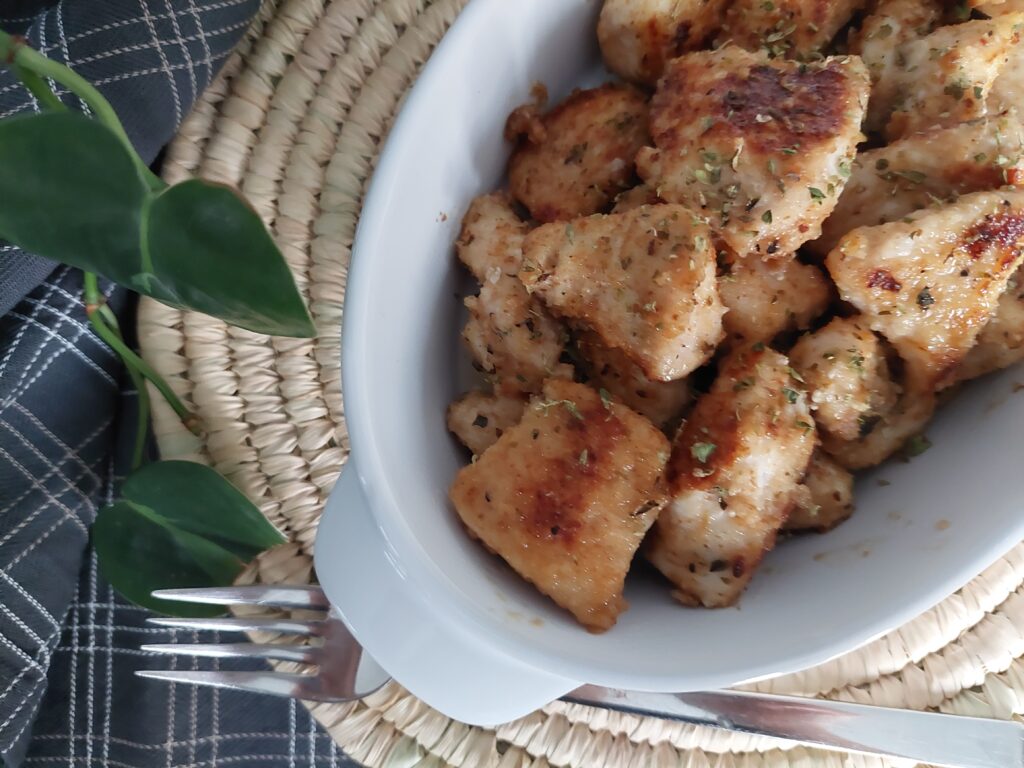 Bocconcini di pollo sabbiosi