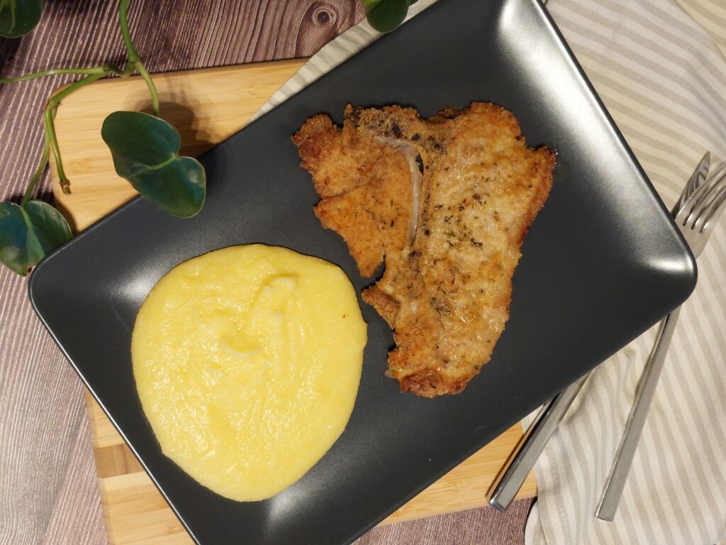 Cotoletta alla milanese al forno