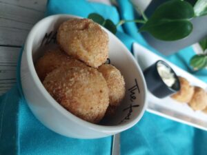 Polpette di baccalà al forno