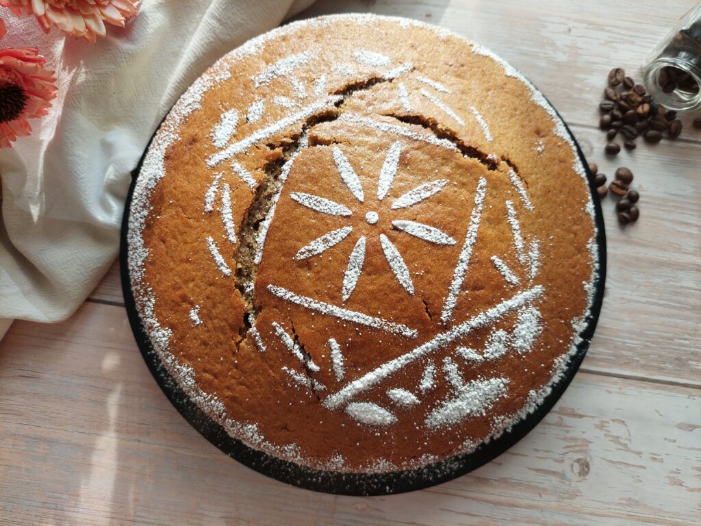 Torta banane e caffè