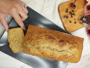 Plumcake al caffè senza bilancia