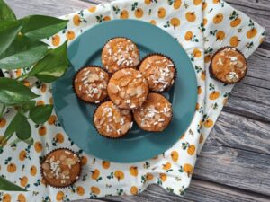 Muffin zucca e mandorle