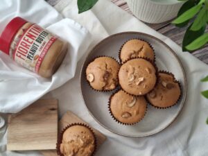 Muffin al burro di arachidi – vegani