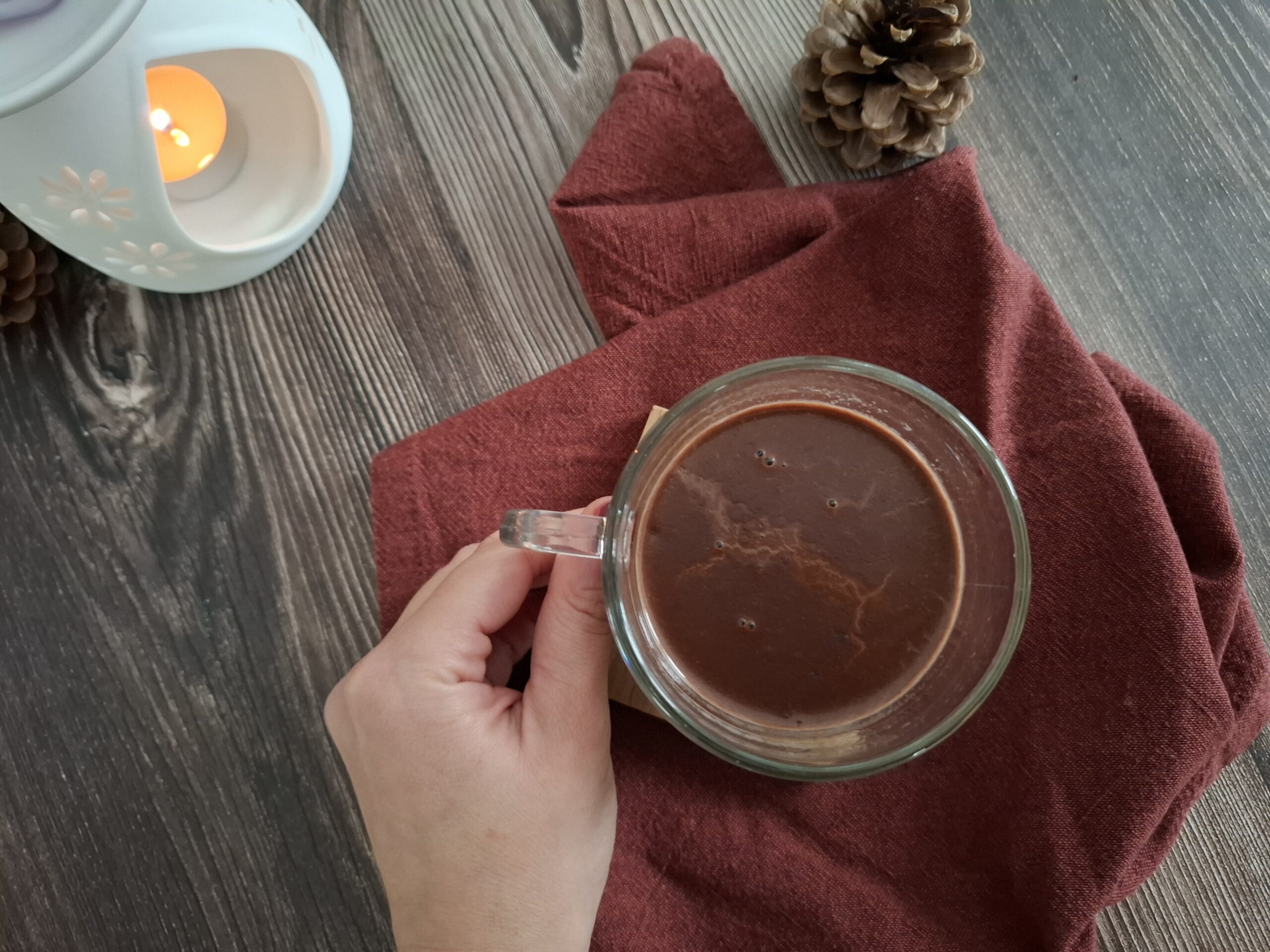 Cioccolata calda fatta in casa