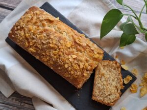 Plumcake Banana e Corn Flakes