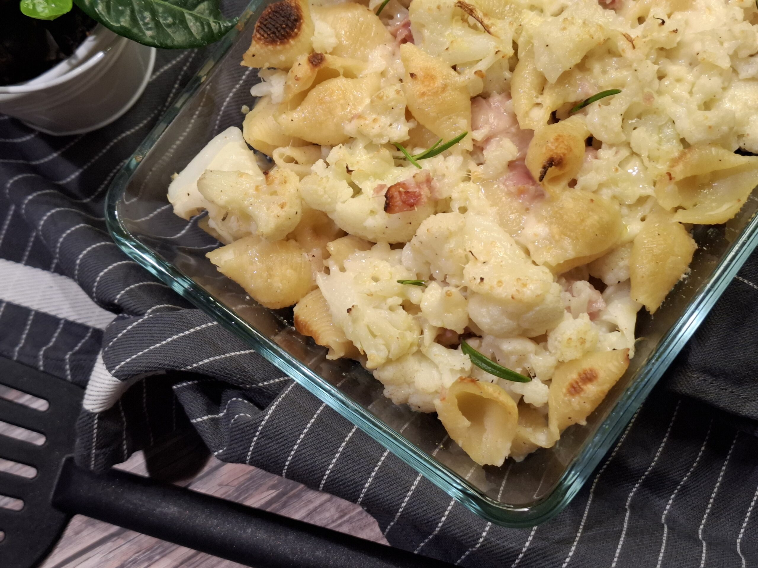 Pasta gratinata con cavolfiore